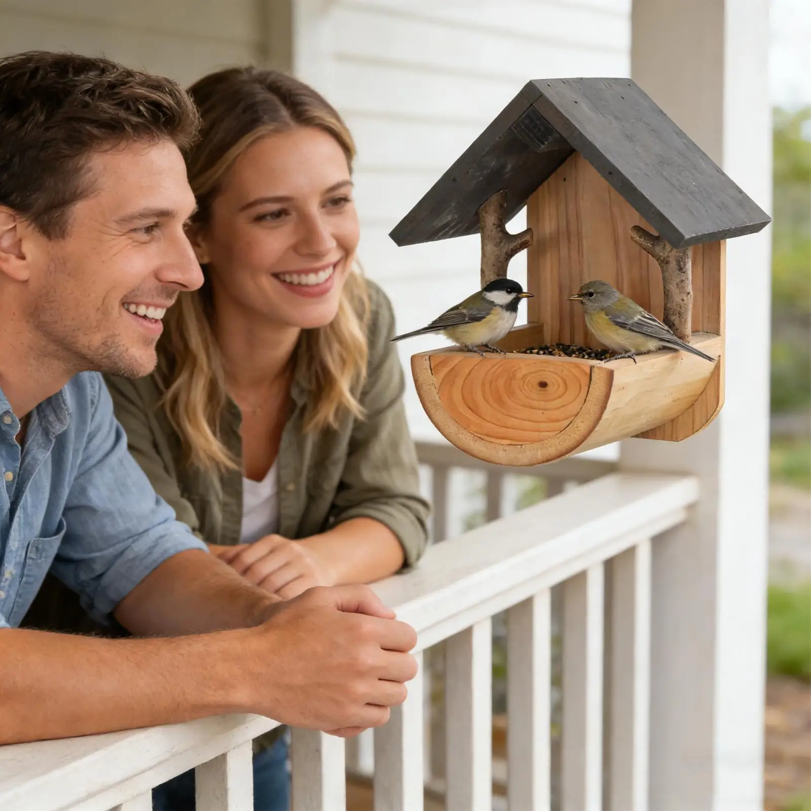 Wall Mount Wooden bird feeder  - Watches & Jewelry Repair Center New York 评论和价格