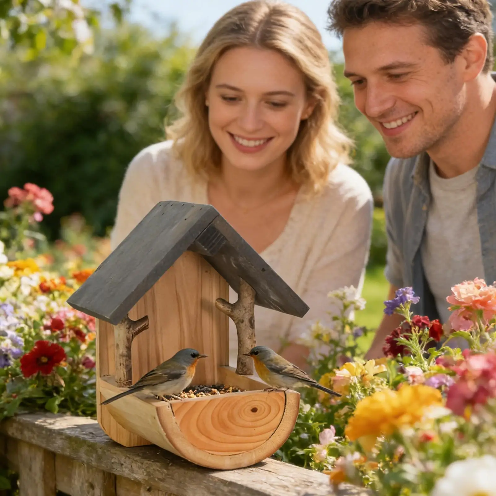 Wall Mount Wooden bird feeder  - Watches & Jewelry Repair Center New York 评论和价格