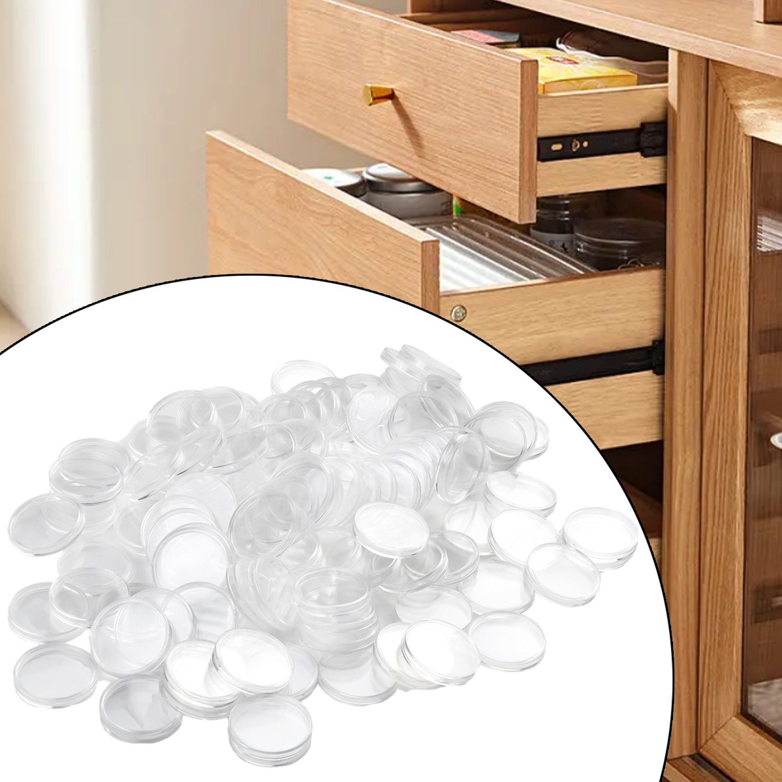 100 Clear Plastic Coin Capsule - Collectors Coins Jewelry & Watches Of Smithtown 评论和价格