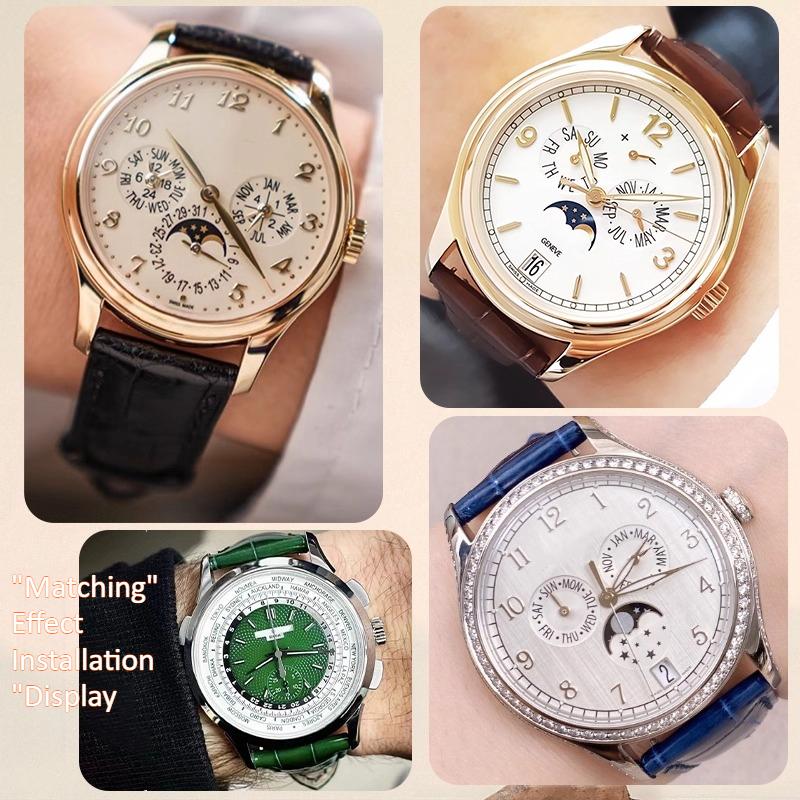 High-quality top-grain cowhide - Patek Philippe Watch Calatrava 评论和价格