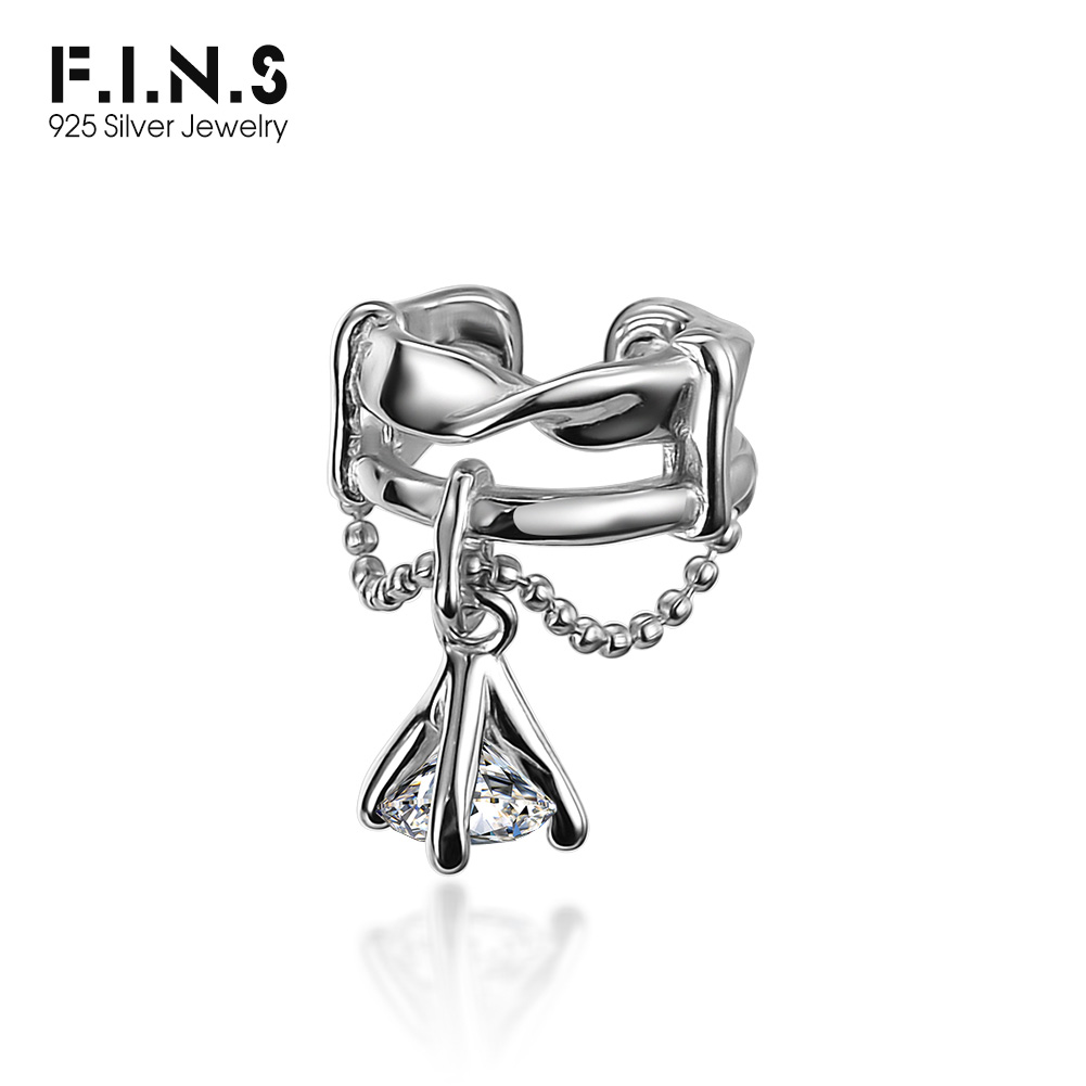 F.I.N.S 1PC Korean Earrings S9 - Ear Cuff No Piercing 评论和价格