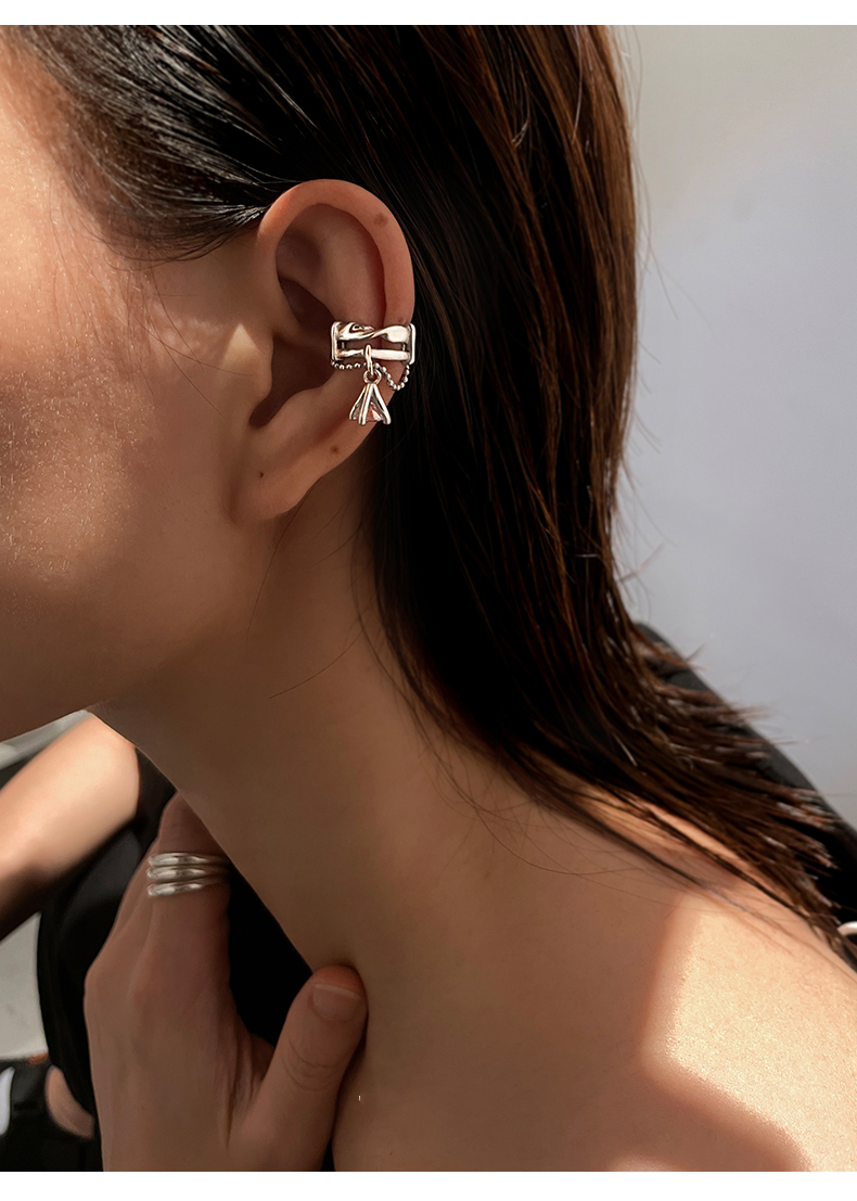F.I.N.S 1PC Korean Earrings S9 - Ear Cuff No Piercing 评论和价格