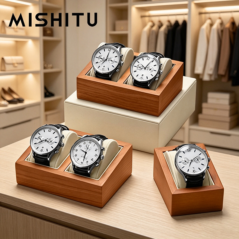 MISHITU Solid Wood Watch Stora - Jewelry Box Organizer Watches 评论和价格