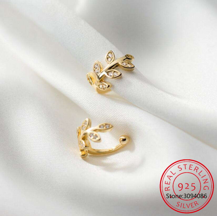 925 Sterling Silver Ear Cuff F - Ear Cuff No Piercing 评论和价格