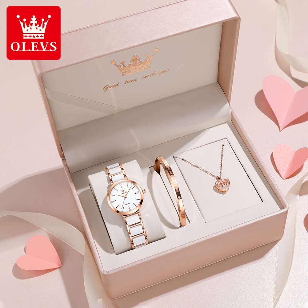 OLEVS Women Watch 5877 Luxury  - Jewelry Watches Women 评论和价格