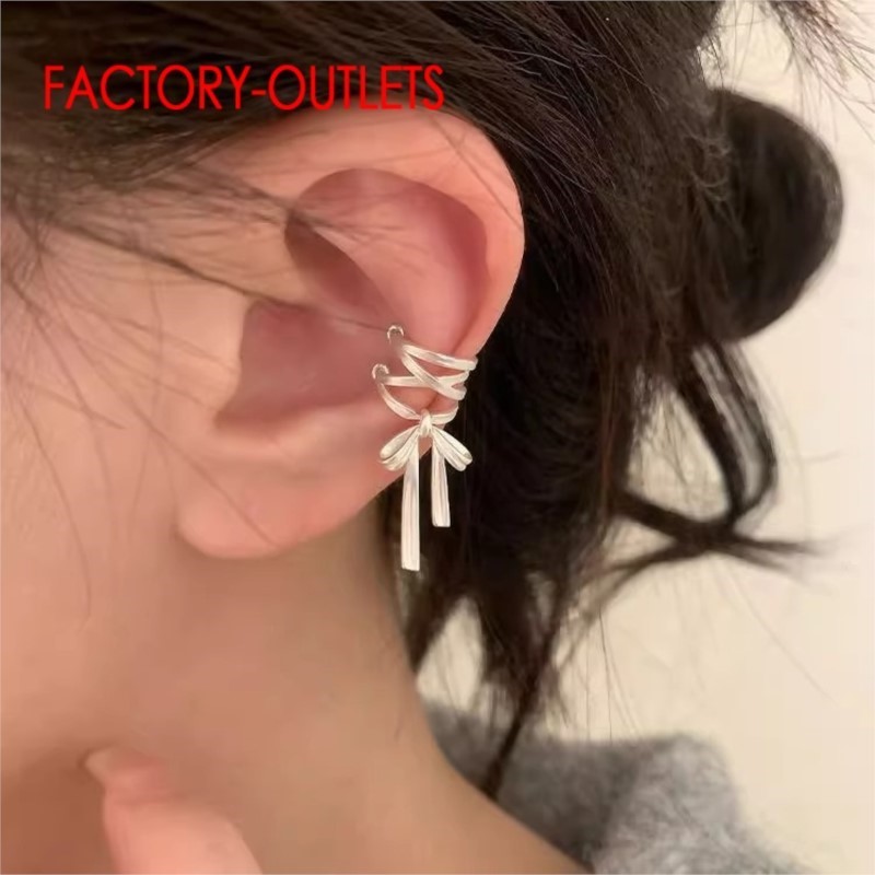 Genuine 925 Sterling Silver Ea - Ear Cuff No Piercing 评论和价格