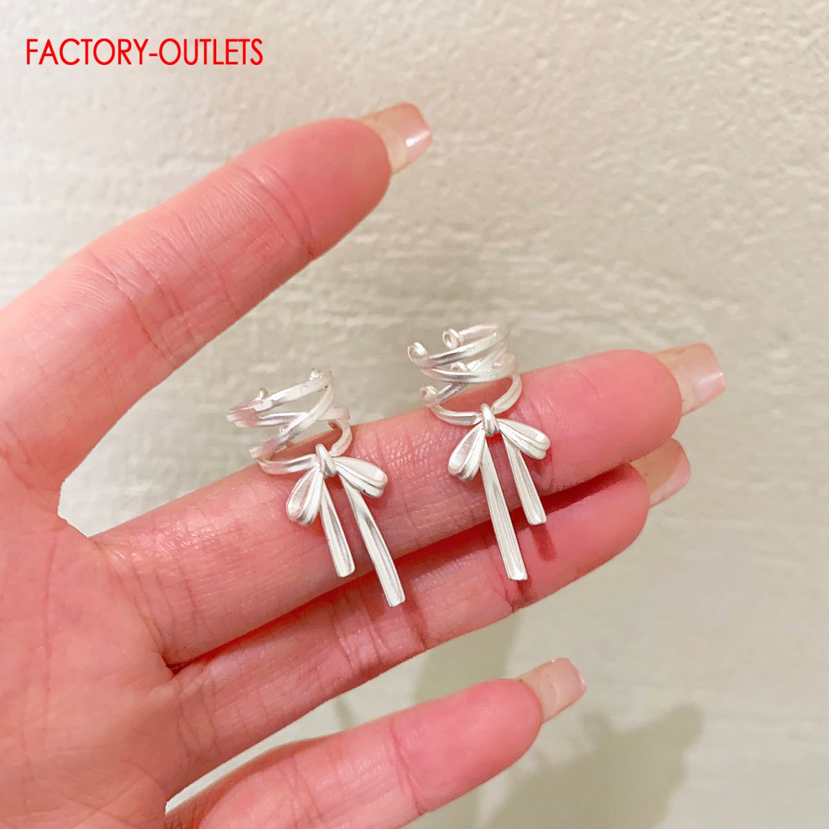 Genuine 925 Sterling Silver Ea - Ear Cuff No Piercing 评论和价格
