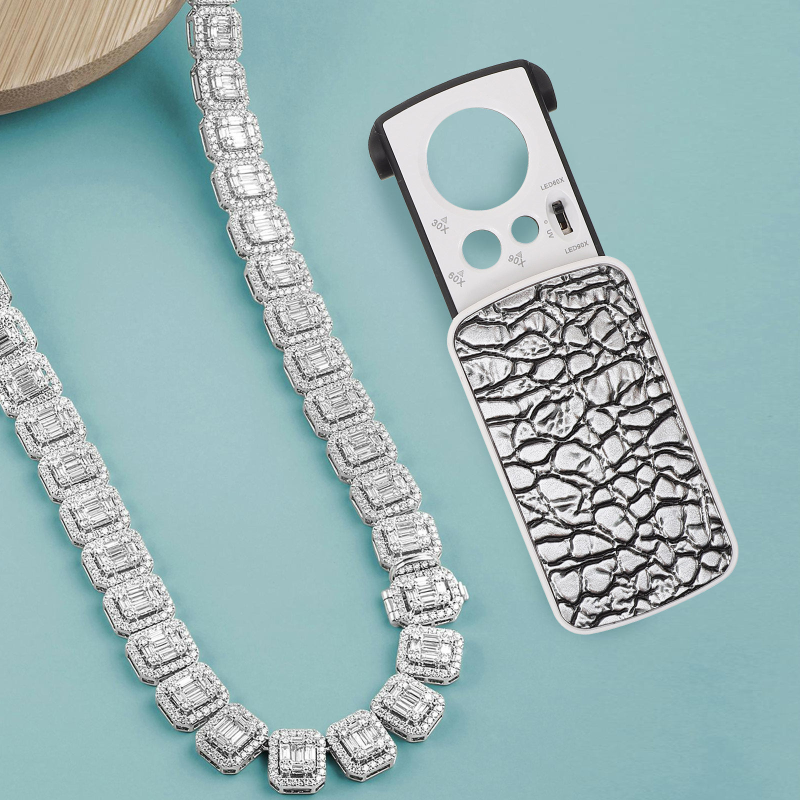 2Pcs Portable LED Jewelry Magn - Collectors Coins Jewelry & Watches Of Smithtown 评论和价格