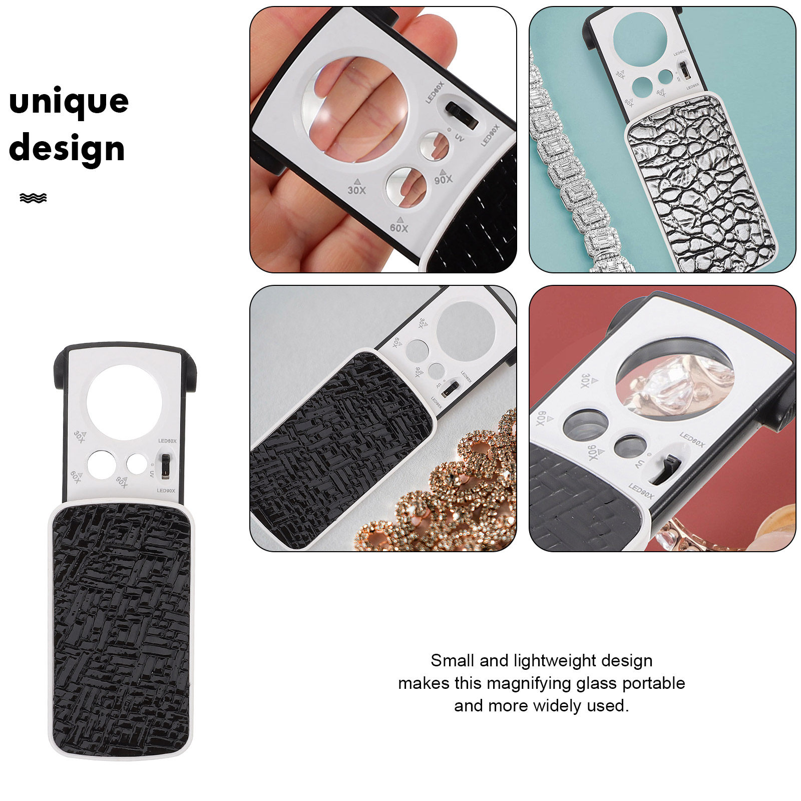 2Pcs Portable LED Jewelry Magn - Collectors Coins Jewelry & Watches Of Smithtown 评论和价格