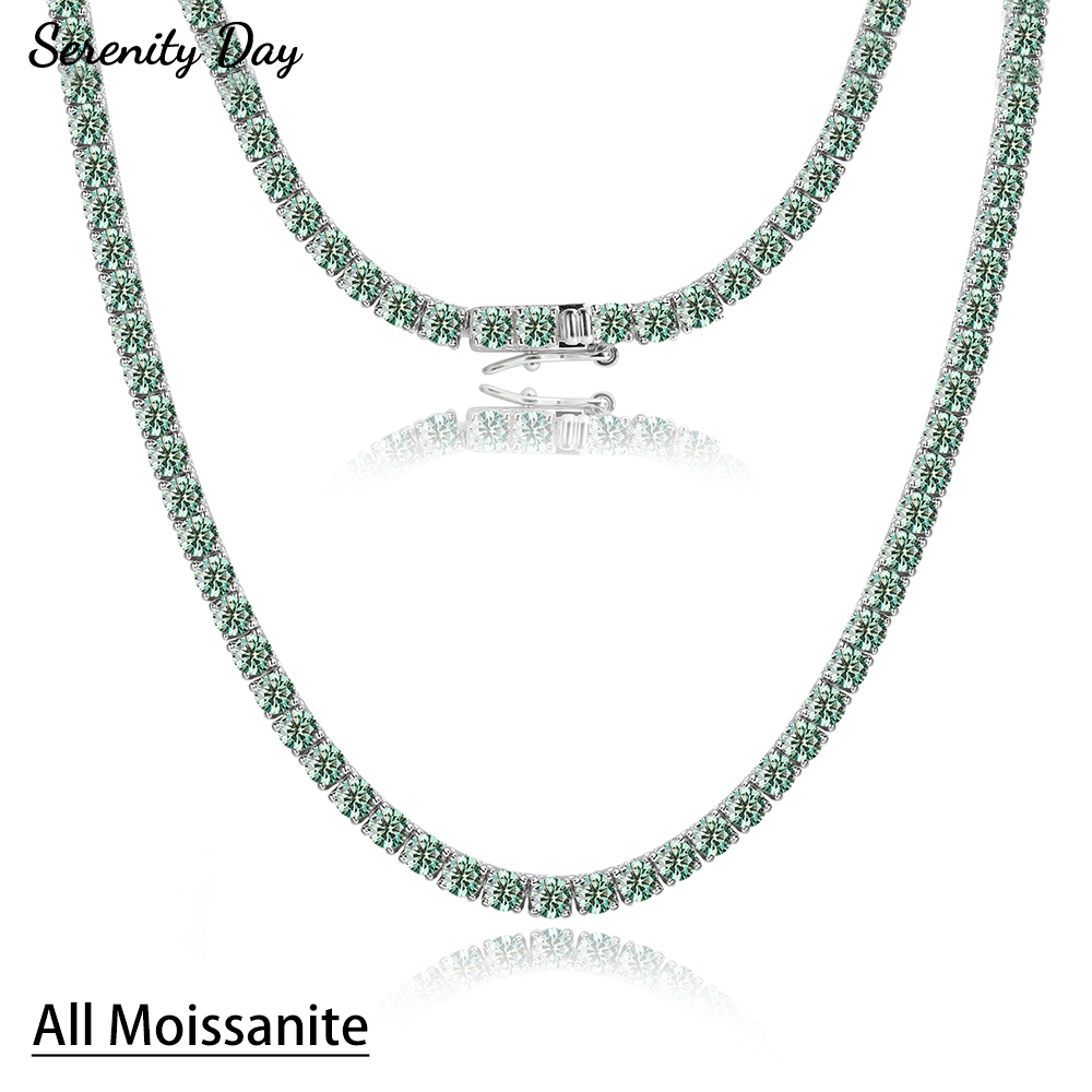 Serenity 3mm Blue Green Moissa - Luxury Gifts Jewelry & Watches Namfleg Mostar 评论和价格
