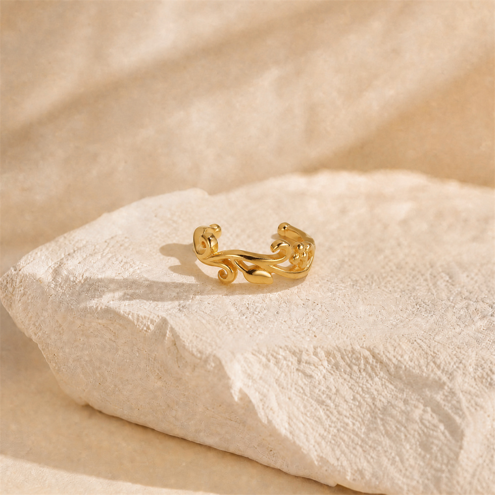 Aide 925 Sterling Silver Gold  - Ear Cuff No Piercing 评论和价格