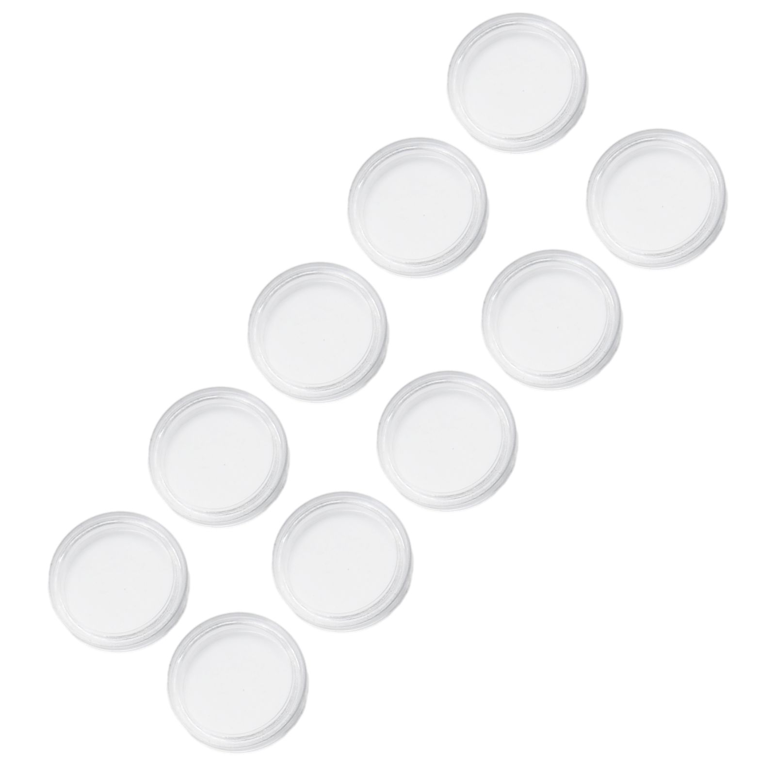 100pcs Transparent Plastic Sma - Collectors Coins Jewelry & Watches Of Smithtown 评论和价格