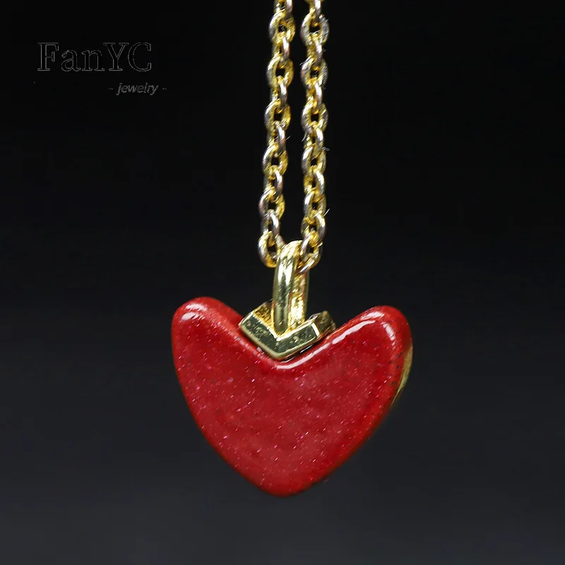Natural V-shaped Cinnabar Love - Luxury Gifts Jewelry & Watches Namfleg Mostar 评论和价格