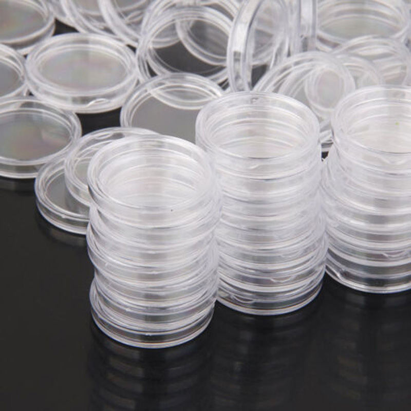 100 Clear Round Coin Holders 3 - Collectors Coins Jewelry & Watches Of Smithtown 评论和价格