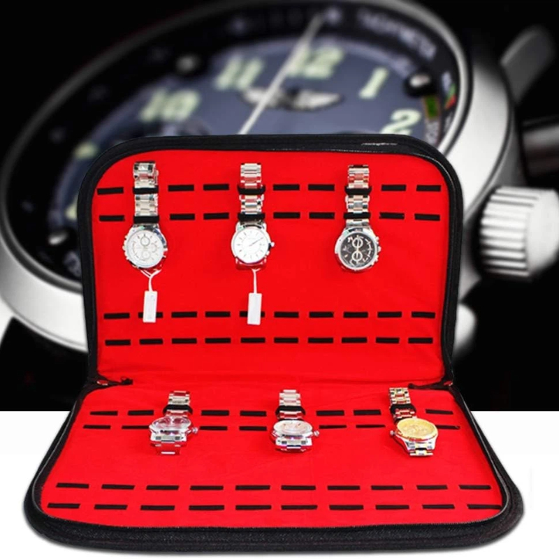 20 Slots Watch Storage Bag Con - Jewelry Box Organizer Watches 评论和价格