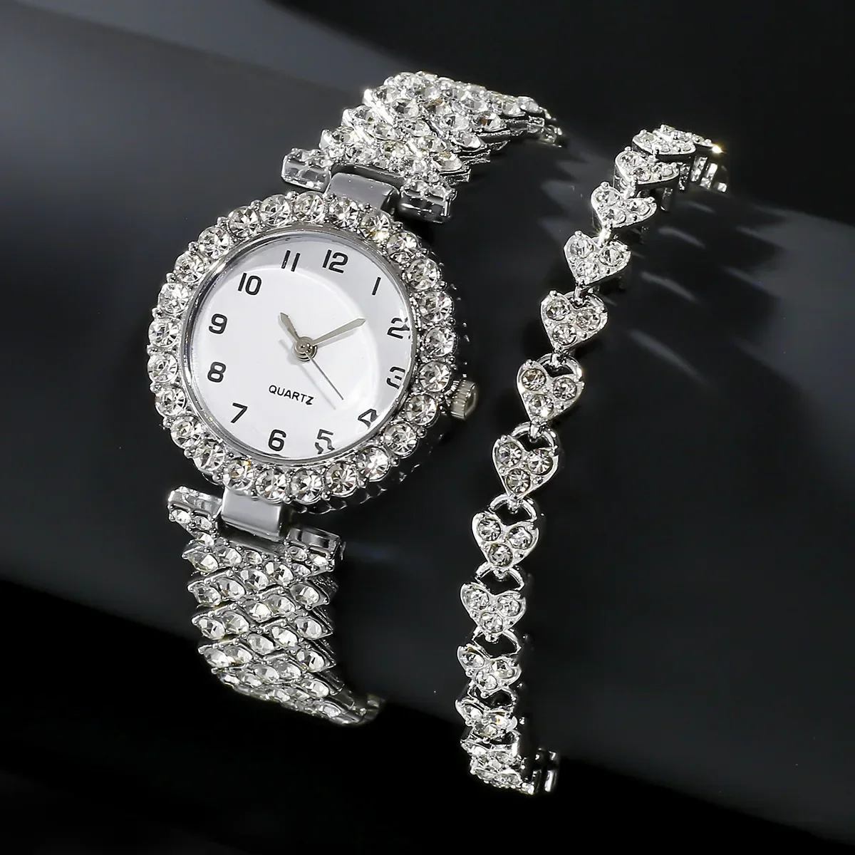 1pcs/2pcs Luxury Fashion Women - Jewelry Watches Women 评论和价格