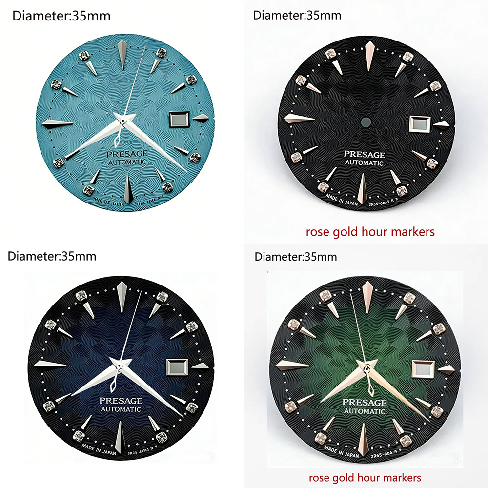 35mm S Logo Presage NH35 Dial  - Seiko Watch Presage 评论和价格