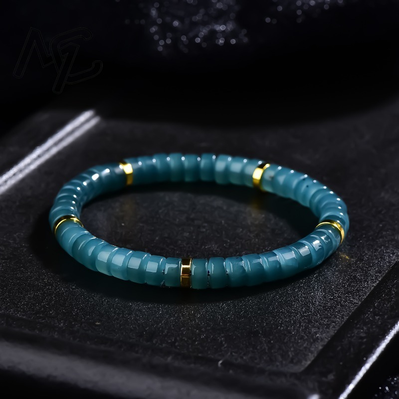 Natural Jadeite Blue Water Aba - Luxury Gifts Jewelry & Watches Namfleg Mostar 评论和价格