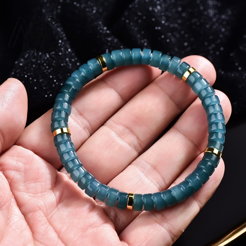 Natural Jadeite Blue Water Aba - Luxury Gifts Jewelry & Watches Namfleg Mostar 评论和价格