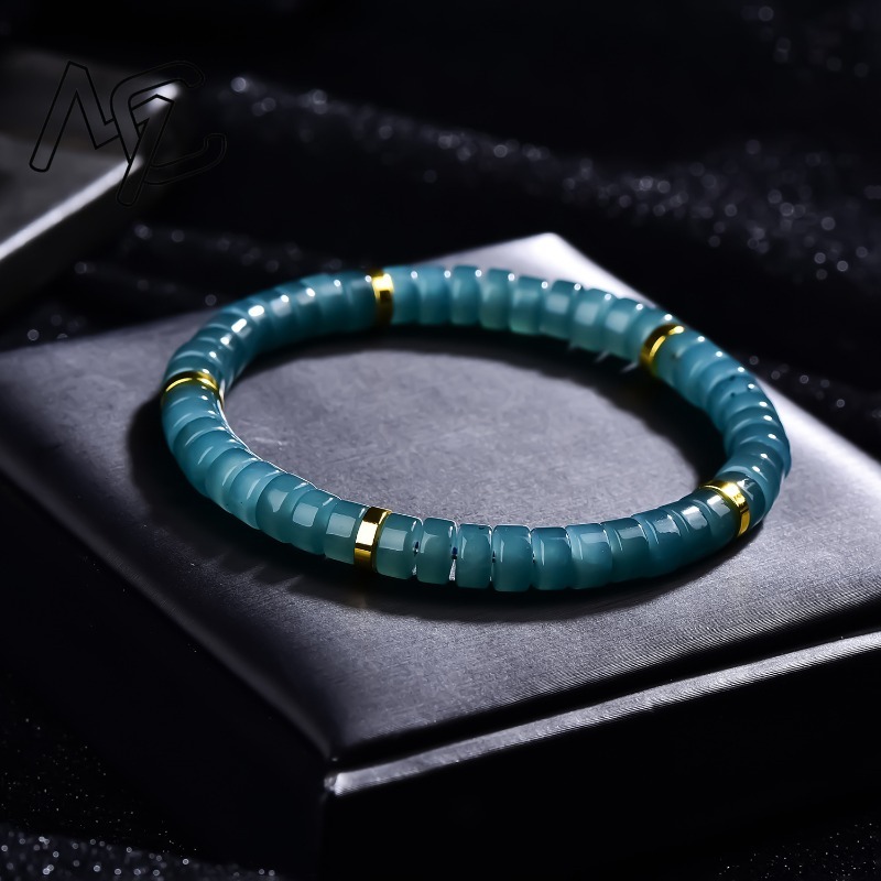 Natural Jadeite Blue Water Aba - Luxury Gifts Jewelry & Watches Namfleg Mostar 评论和价格