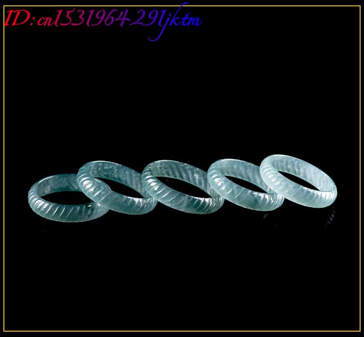 Blue Real Burmese Jadeite Ring - Luxury Gifts Jewelry & Watches Namfleg Mostar 评论和价格