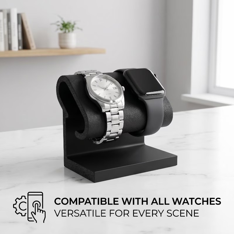 Dual Watch Jewelry Display Sta - Jewelry Box Organizer Watches 评论和价格