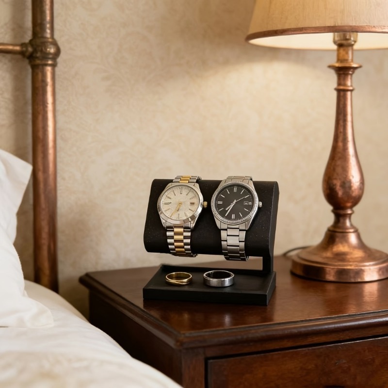 Dual Watch Jewelry Display Sta - Jewelry Box Organizer Watches 评论和价格