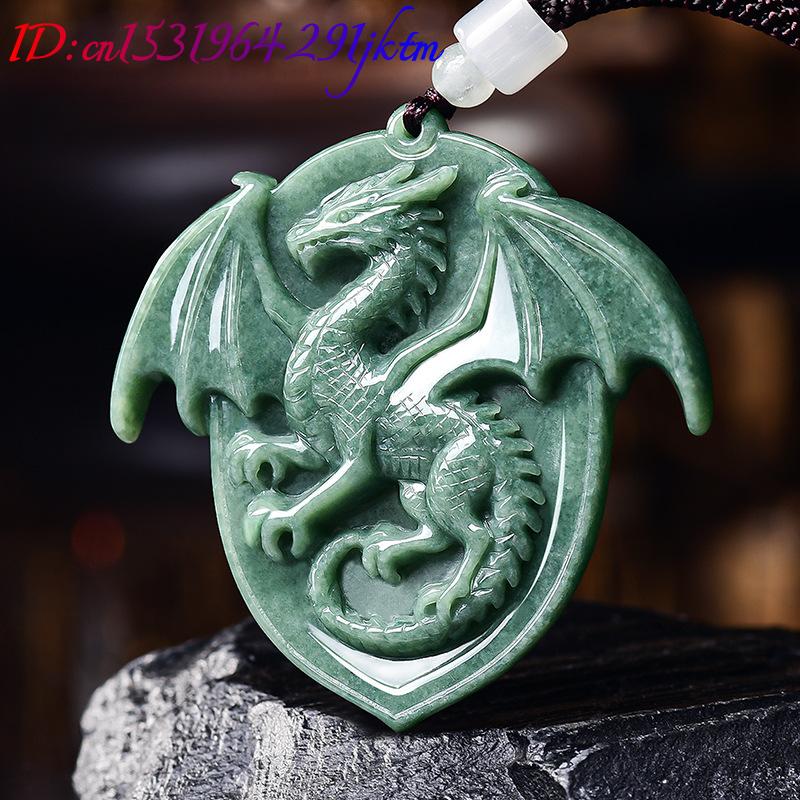 Natural Burmese Jadeite Dragon - Luxury Gifts Jewelry & Watches Namfleg Mostar 评论和价格