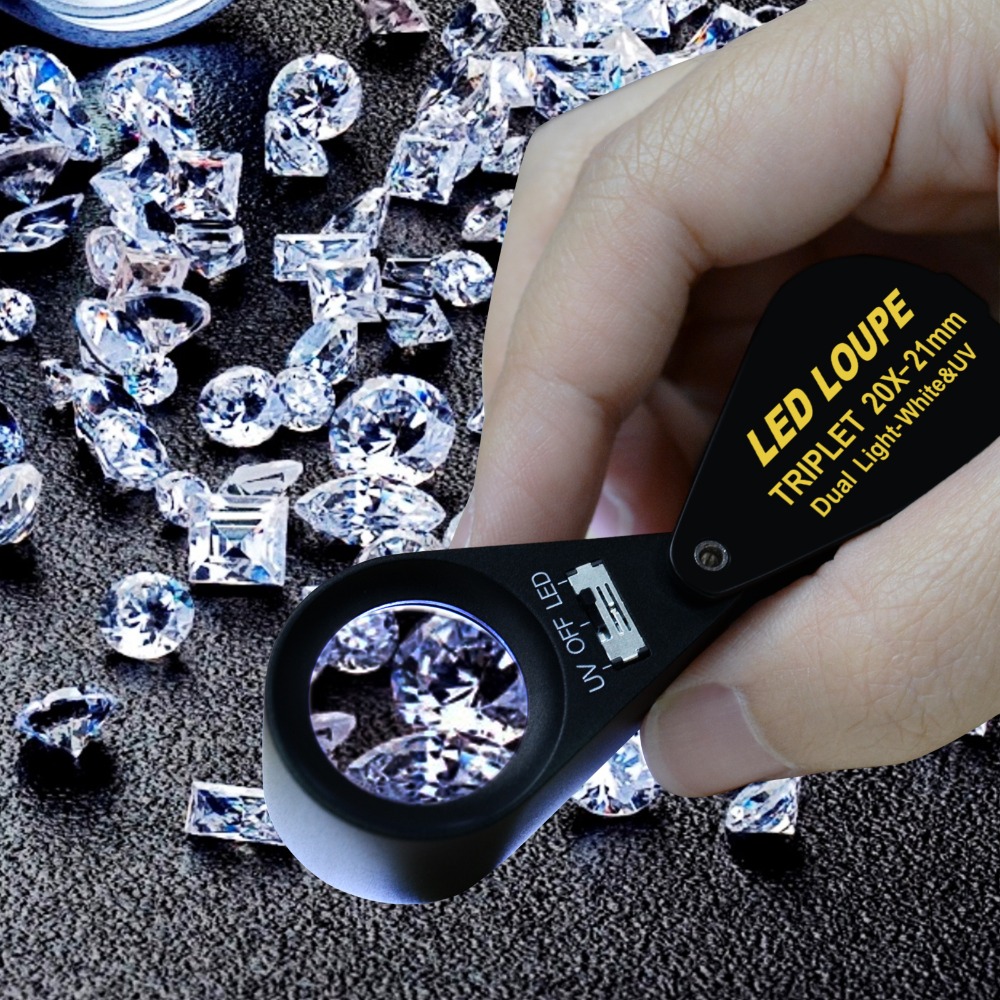 20x Jewelry Loupe 21mm Dual Li - Collectors Coins Jewelry & Watches Of Smithtown 评论和价格