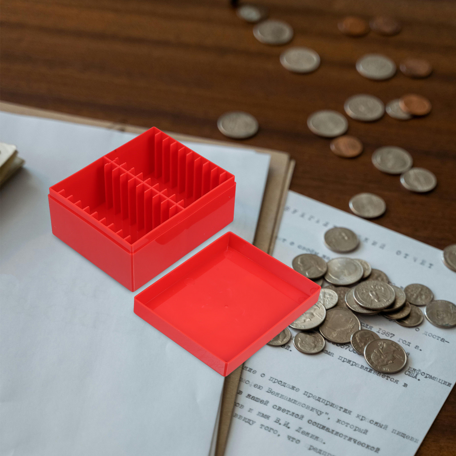 Plastic Coin Storage Box with  - Collectors Coins Jewelry & Watches Of Smithtown 评论和价格