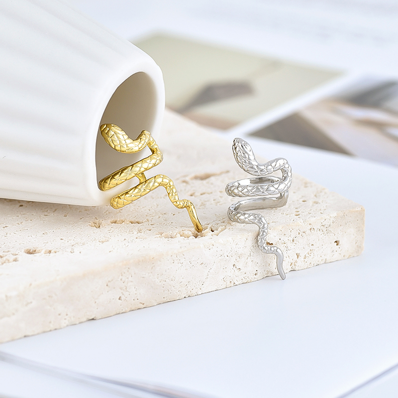 1PC Plated 24K Gold Vintage Cr - Ear Cuff No Piercing 评论和价格