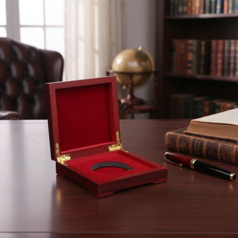 10*10*3.5cm/12*12*3.5cm Wood C - Collectors Coins Jewelry & Watches Of Smithtown 评论和价格