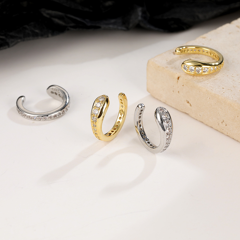 Real 925 Sterling Silver Lovel - Ear Cuff No Piercing 评论和价格
